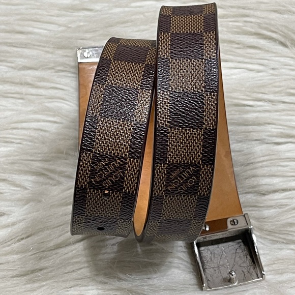 🌸Authentic LOUIS VUITTON Damier Ebene Ceinture belt - Picture 7 of 14